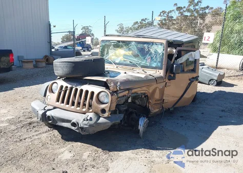 2015 Jeep Wrangler Unlimited Sport z USA, uszkodzony, nr VIN 1C4BJWDG3FL623152